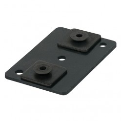 Wentex 89510 Eurotrack - Ceiling Mount, Black